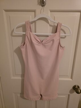 Blush Pink/Tannish Sleeveless Dance Bodysuit